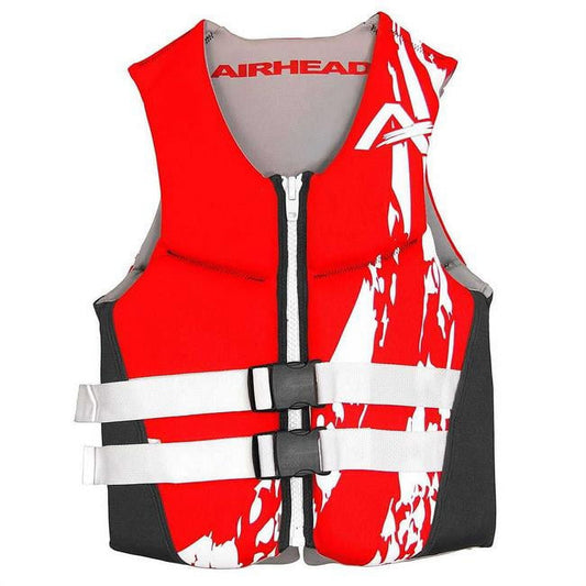 10076-09-B-RD Swoosh NeoLite Kwik-Dry Adult Life Vest, Red - Medium